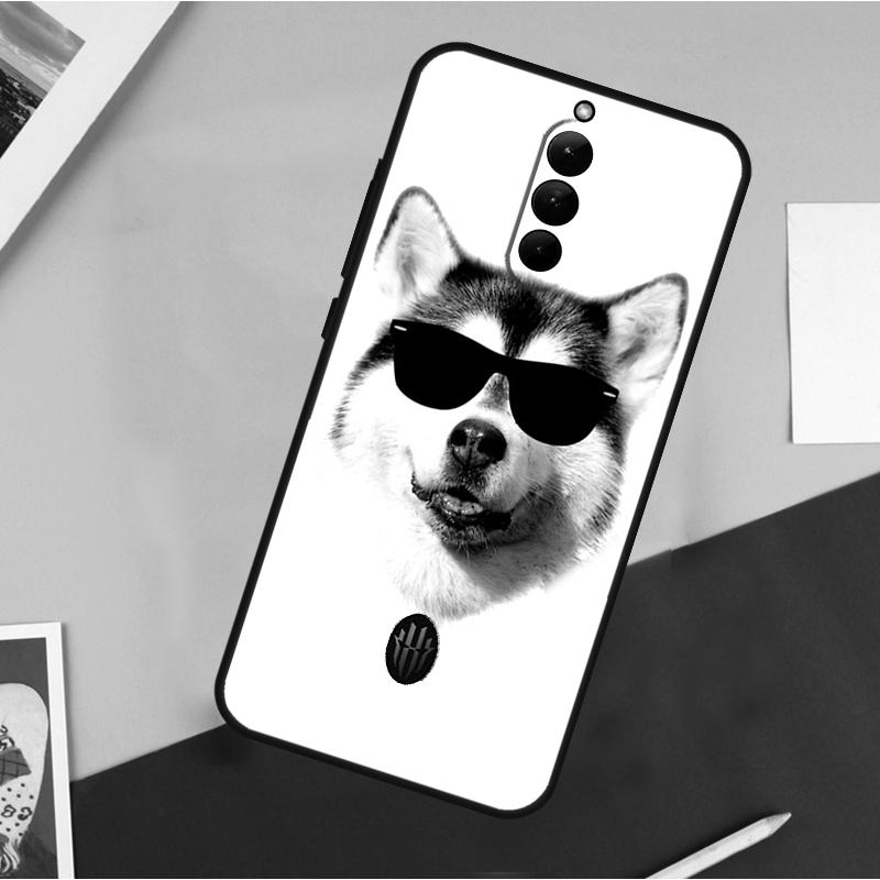 Animal Dog Husky Case For ZTE Nubia Red Magic 11 Pro 9 8 8S 9S 10S 10 Pro Plus 6R 6 7 6S 7S Pro 10 Air Cover