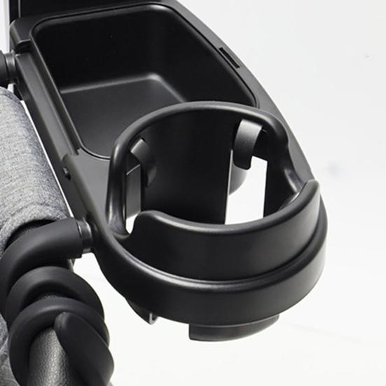 Baby Universal Stroller Snack Tray with Cup Holder Silicone Stroller Tray Tight-Grip Stroller Attachment Strollers Snack Cup Accessories