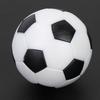 Table Soccer Foot s Replacement   Plastic Black and White Soccer  (4Pcs)