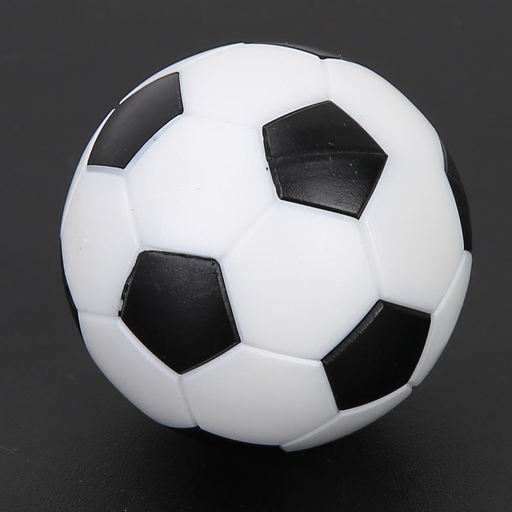 Table Soccer Foot s Replacement Plastic Black and White Soccer (4Pcs)