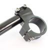 Universal 37mm diameter aluminum machined separate handlebar black handlebars/separate kit,