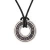 Dreamtimes Shema Yisrael Necklace Je Prayer Hear O Necklace Stainless Steel Hebrew Pendant Religious Vintage Jewelry for Men