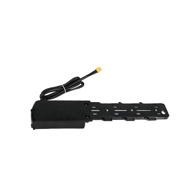 For OUXI V8 Electric Bicycle Spare Replacement Parts-Battery Base Mounting Plate Bracket Featuring 4-Pin Rail& XT60 Connectors