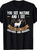 Flaming Hockey Player Revenge Graphic Tee