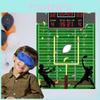 Super Bowl Childrens Party Blindfold Game Poster With Football Stickers And Eye Maskfor Sports Themed Decorations