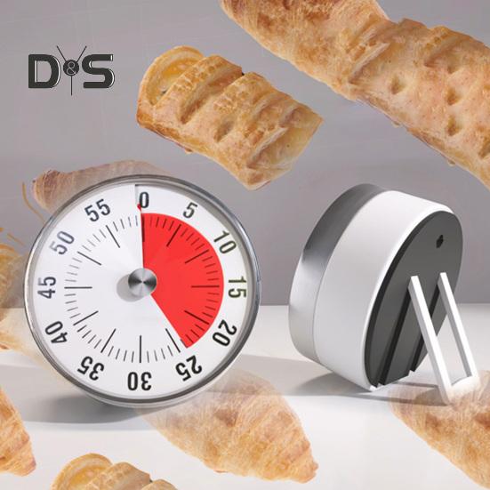 Kitchen Timer for Cooking High Precision Chef Timer Clock Magnetic Mechanical Desk Timer Countdown Reminder for Cooking Baking Learning Fitness