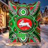 South Sydney Rabbitohs Pattern Blanket for Home Decoration, Bed, Sofa, Car Travel, Camping, Suitable for All Seasons, Birthday Christmas Gift