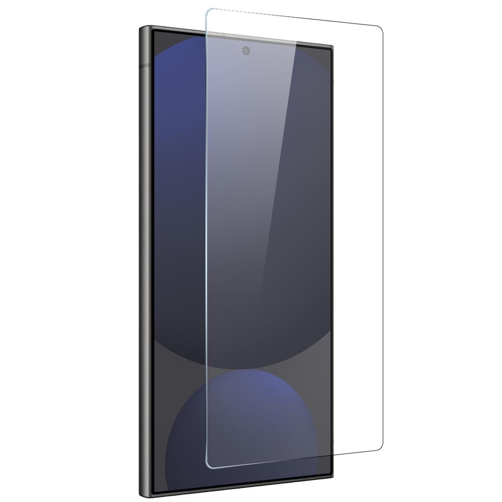 Für Samsung Galaxy S25 Ultra TPU Handyhülle+Hartglasfolie (Unterstützt Entsperren per Fingerabdruck)