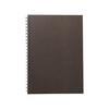 MUJI Tree Planting Paper Double Ring Notebook Ruled Gray A5