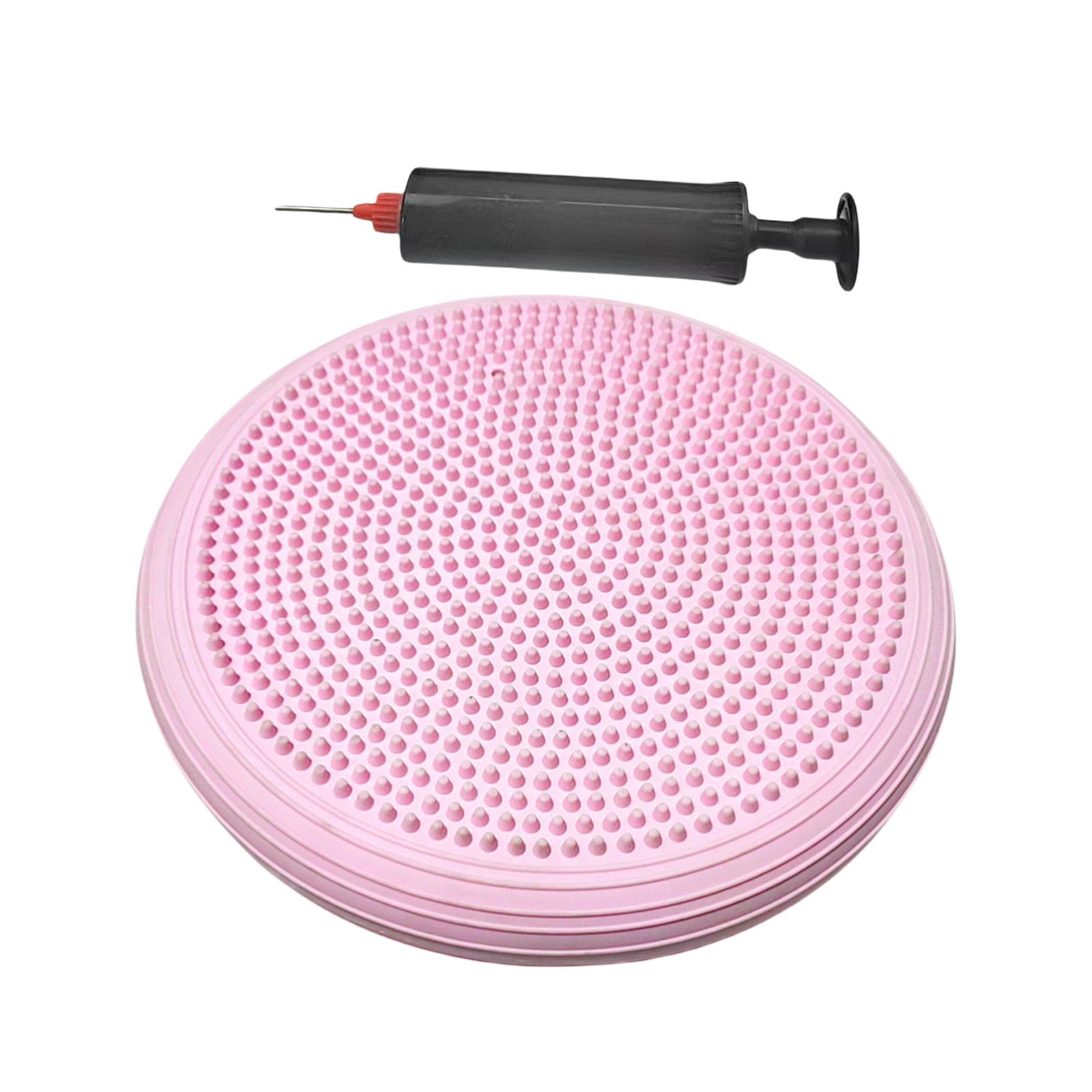 Wobble Cushion Wiggle Seats to Improve Sitting Postures for Sensory, Balance Disc to Core Strength Seating Balance Board розовый