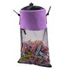 Mesh Clothespin Bag Holder with Drawstring Closure Breathable Moisture Resistance Large-Capacity Clothespin Storage Organizer