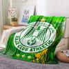Rajakasablanca Sports Club  Print Flannel Blanket, High Quality Comfortable for All Seasons, Home Decor, Warmth and Comfort