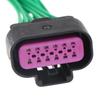 12 Pin Automotive Waterproof Connector Front Lamp Wire Harness Plug Durable Headlight Wiring For Car Retrofit