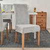 Cover Velvet Chair Thick Grey Velvet