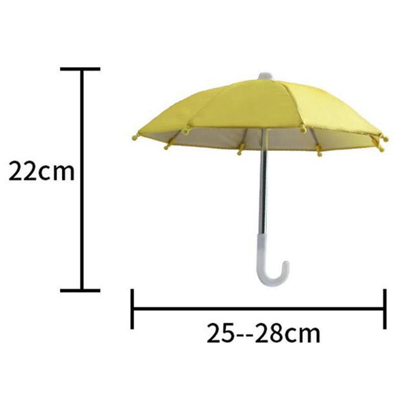 Bicycle Motorcycle Mount Holders Mobile Phone Sunshade Umbrella Decor