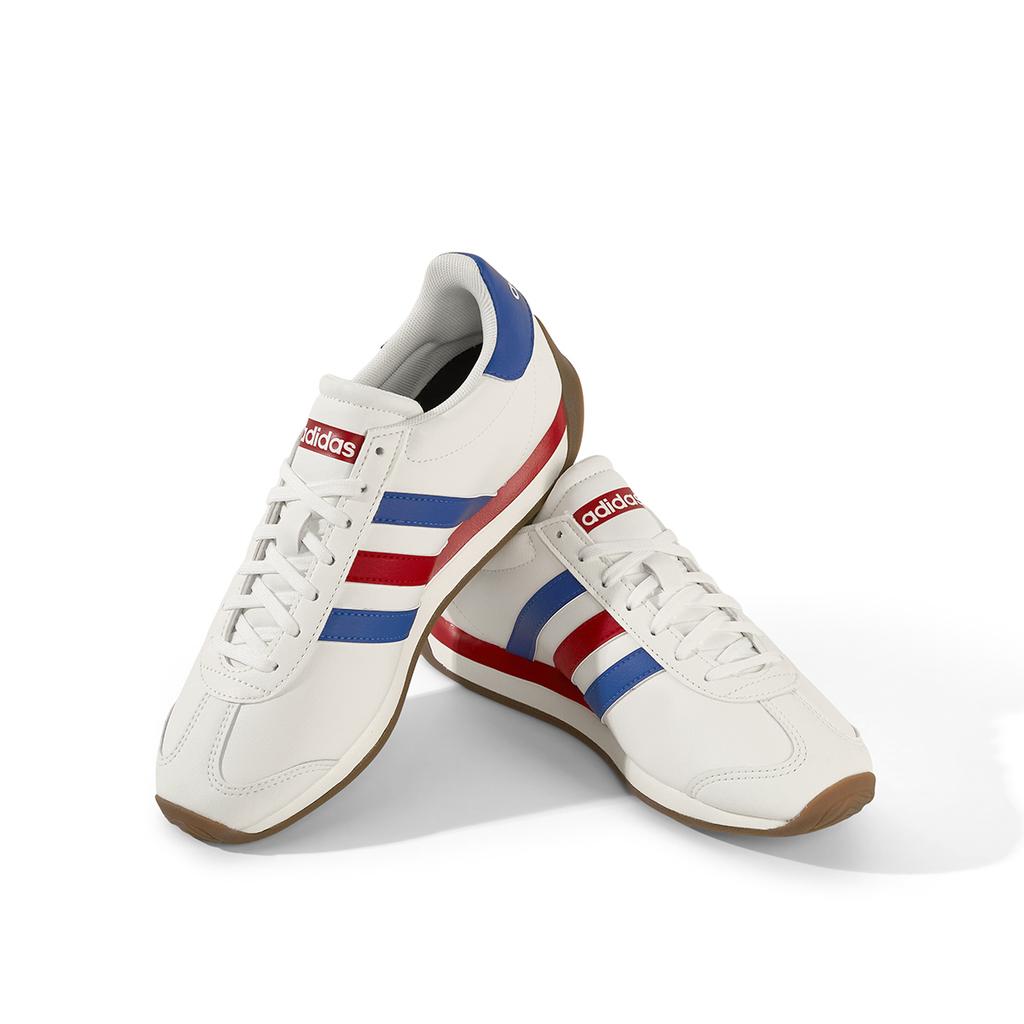 Adidas RUNVISTA Laufschuhe Herren Weiß Blau Rot HQ2317