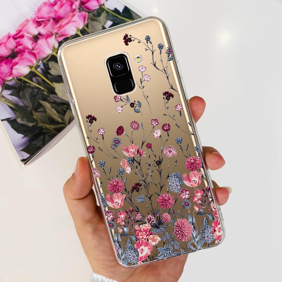 For Samsung Galaxy A8 2018 Case SM-A530F New Fashion Painted Cover Soft Silicone Phone Case For Samsung A8 Plus A8+ A730F Bumper