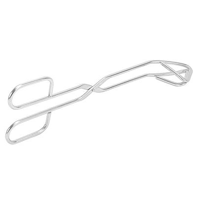 1 Stück 304 Edelstahl Scherenförmiger Grillclip Lebensmittelclip Hotel Steakclip Grill Lebensmittelclip Küchenbrotclip