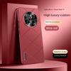For Huawei Mate 70 70  Pro 70 Pro Plus High-luxury Vegan Leather Metal Lens Protection Anti-drop and Anti-fingerprint Phone Case