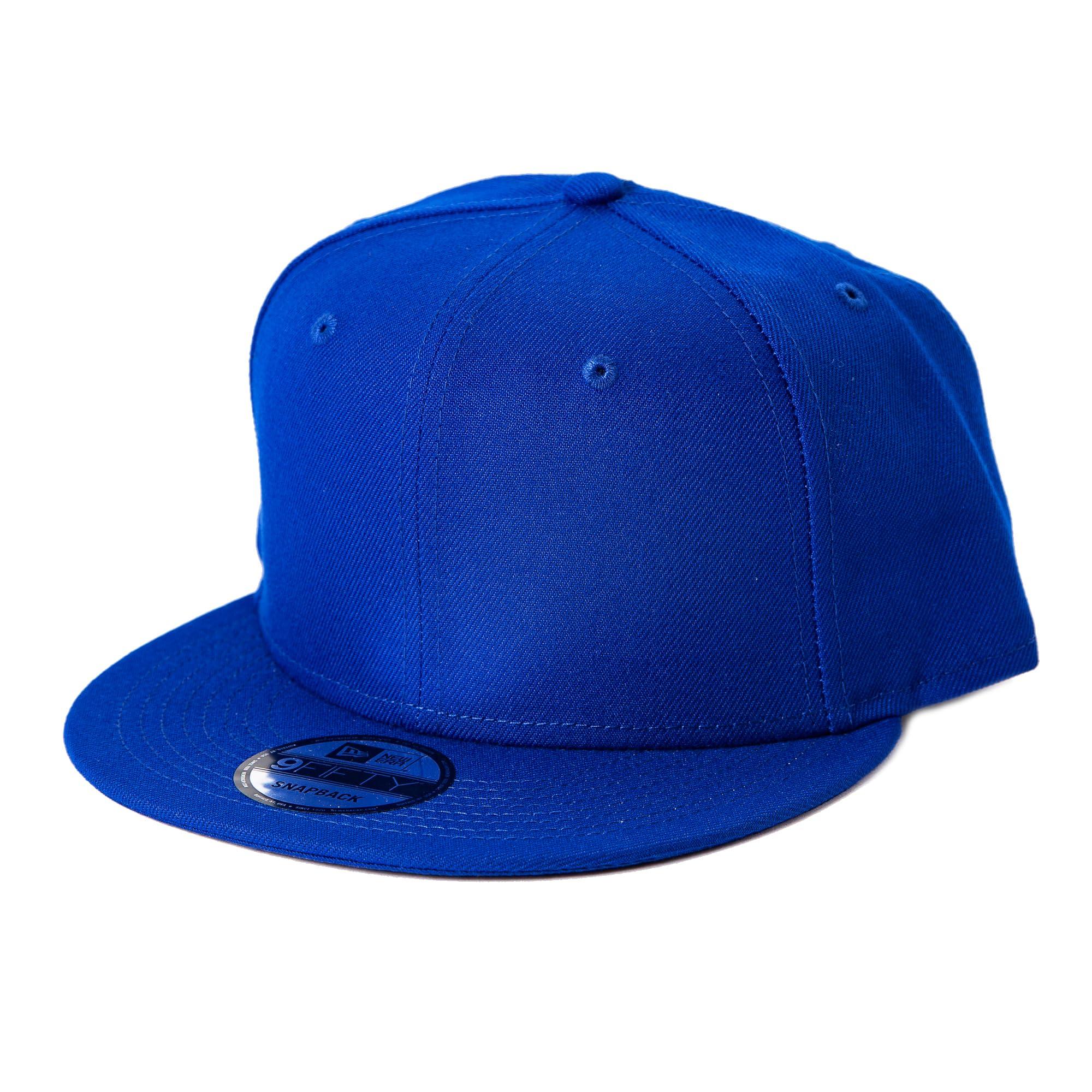 

New Era 9FIFTY Standard Fit Flat Bill Snapback Royal Cap,