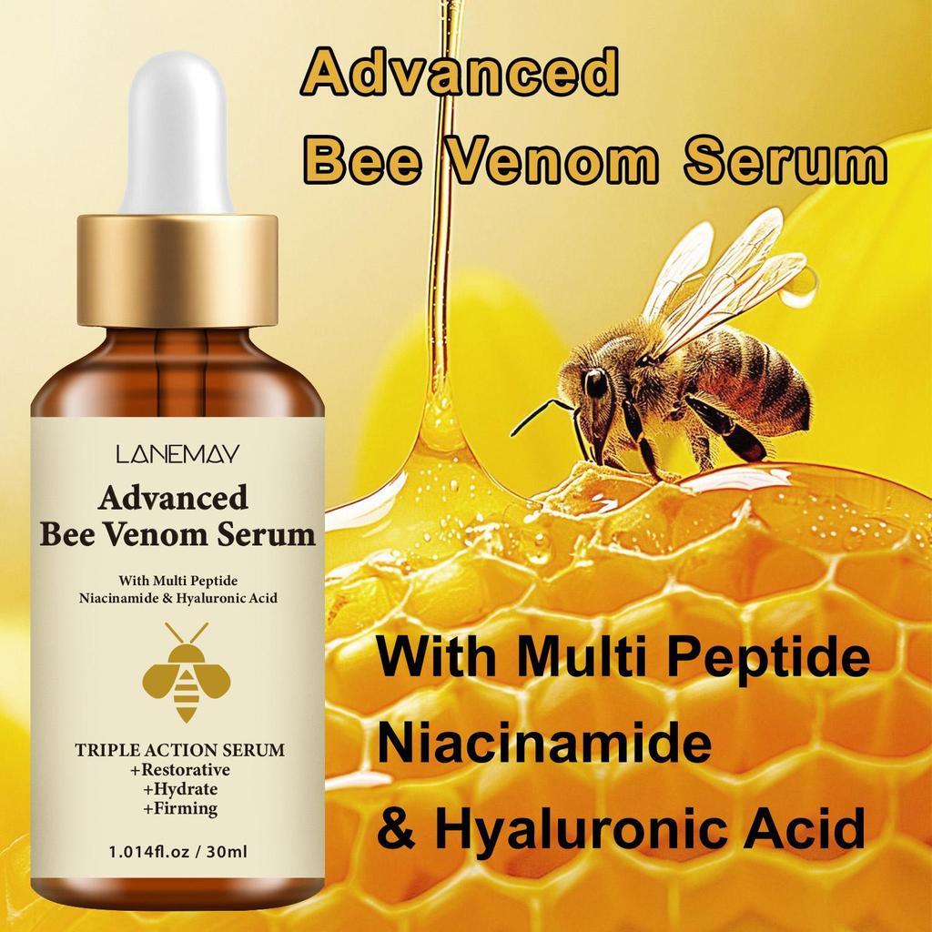 Bee Venom Serum-Hydrating & Firming Make Skin More Confident And Beautiful-Suitable for all Skin Types, 30ml