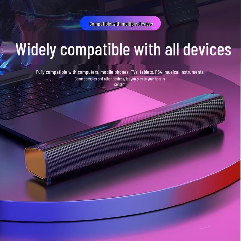 Newmine BT60 Wired Desktop Computer Speakers with Subwoofer CN plug (adapter included)