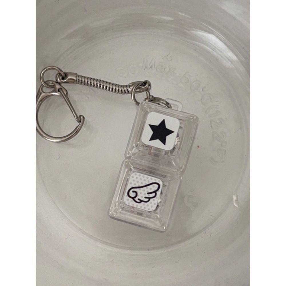 fillwithlove Keycap Keyring - Wing