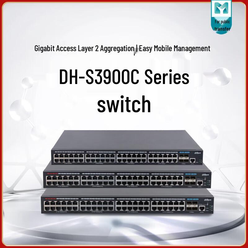 Dahua Enterprise PoE & Network Switches CN plug (adapter included)