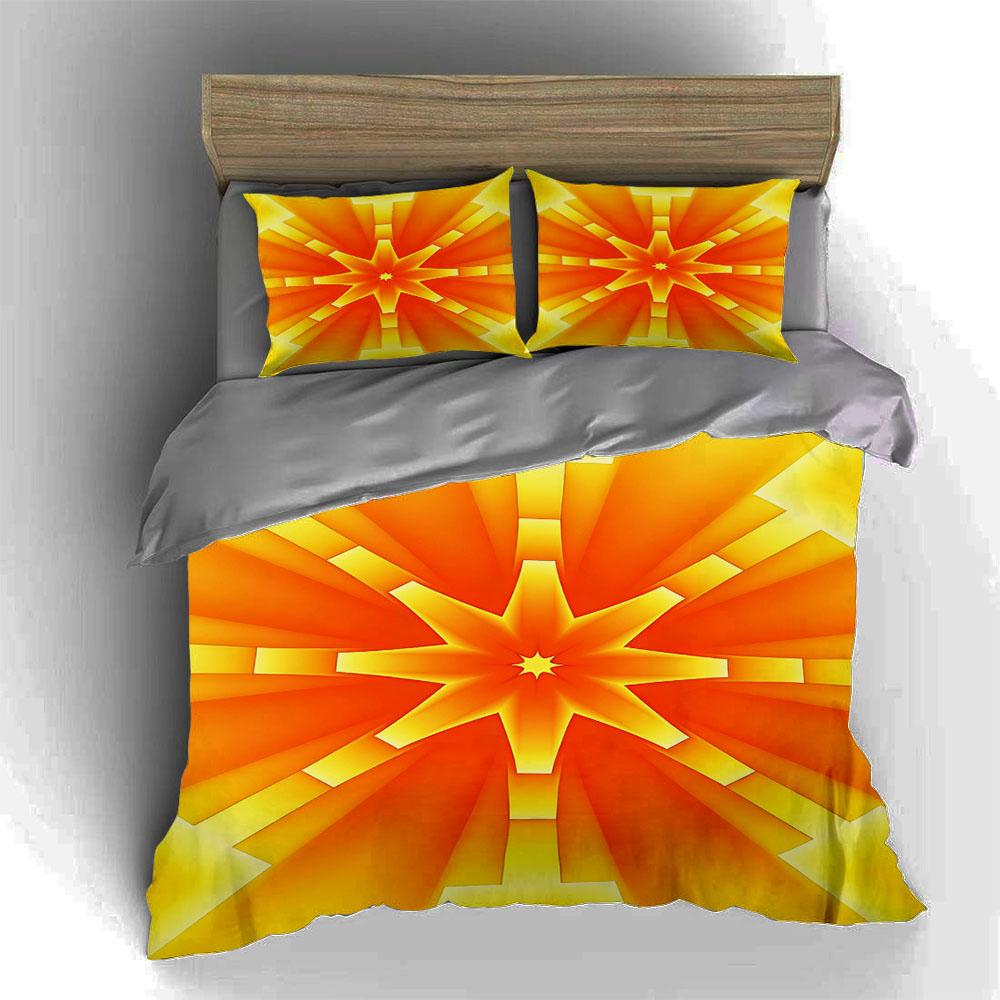 Bright, Geometric, Radiant. Bedding Duvet Cover Sets Duvet Covers Pillowcases Gifts (1 * Duvet Cover 2 * Pillowcases, Without Duvet Insert)