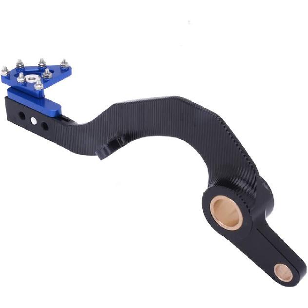 Motorcycle Rear Brake Lever Foot Pedal CNC for YZ450F 2010-2022 YZ450FX 2016-2023 WR450F 2012-2023 Blue