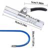 Grease Fitting Tool Gear Type Grease Coupler Lock Six Disc Lock Plate 10000PSI Grease Equipment Quick Lock And Release