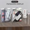 66W PD Fast Charging Wall USB Chargers USB Hub Adapter 4 Ports USB Type C EU US UK Plug Extension Type C Cable Socket Outlet