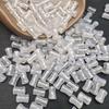 White Agate Chalcedony Beads: Bamboo Section Spacers for DIY Bracelets, Hairpins, Earrings, Pendants, Jewelry Accessories