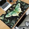 Stunning Moth Technology Mousepad Gaming Keyboard Accessories Office Desk Mat PC Gamers Rubber Anti-Slip Mouse Pad for Laptops.