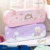 Waterproof Capibara Pencil Case PU Capibala Stationery Box Capibala Double Pen Bag  Students Office