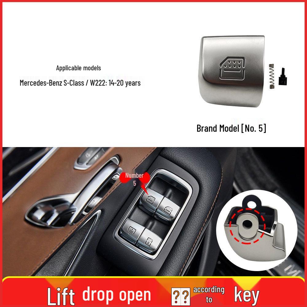 Rear Window Switch for Mercedes-Benz E-Class S-Class W213 W222
