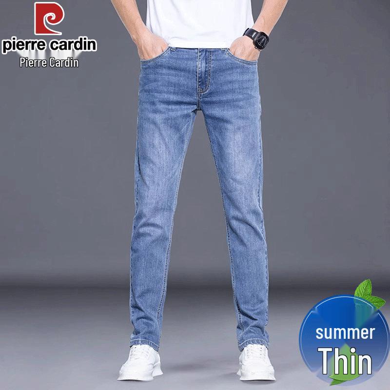 Pierre Cardin Men's Slim Straight Denim Jeans