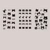 3 Piece Lovely Cat Sticker Real Shot Kawaii Cat Stationery Sticker DIY Decorative Scrapbook Cat Sticker Cute Student Supplies