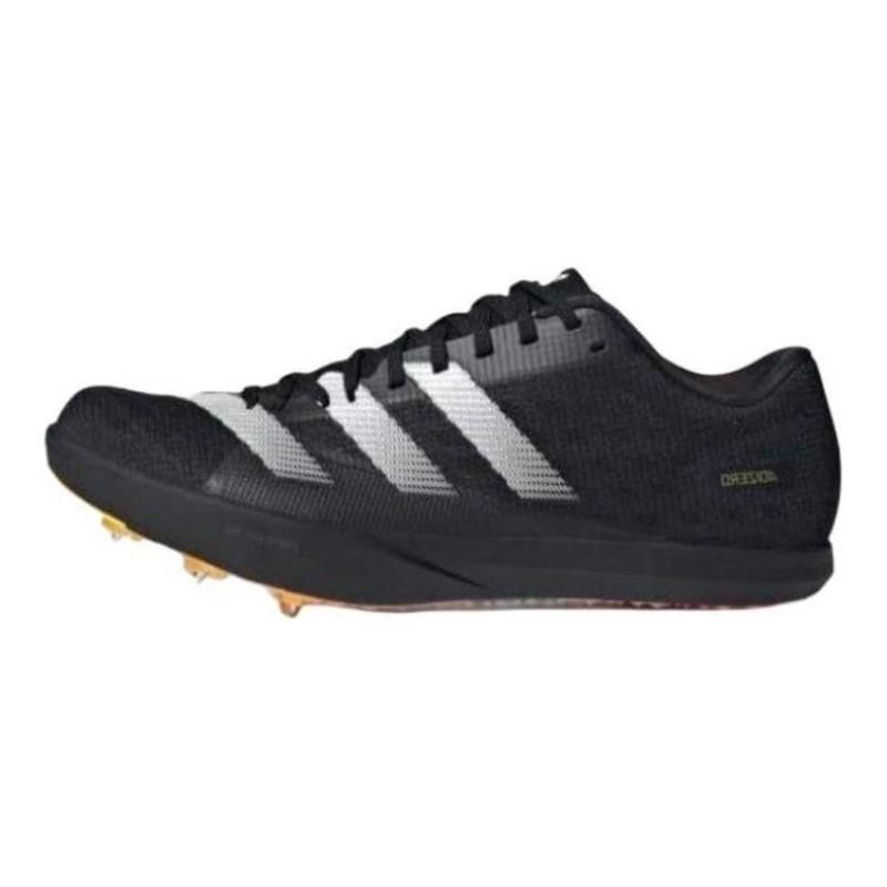 adidas Adizero Long Jump Men s Low-Top Training Shoes Black White ID0300 46