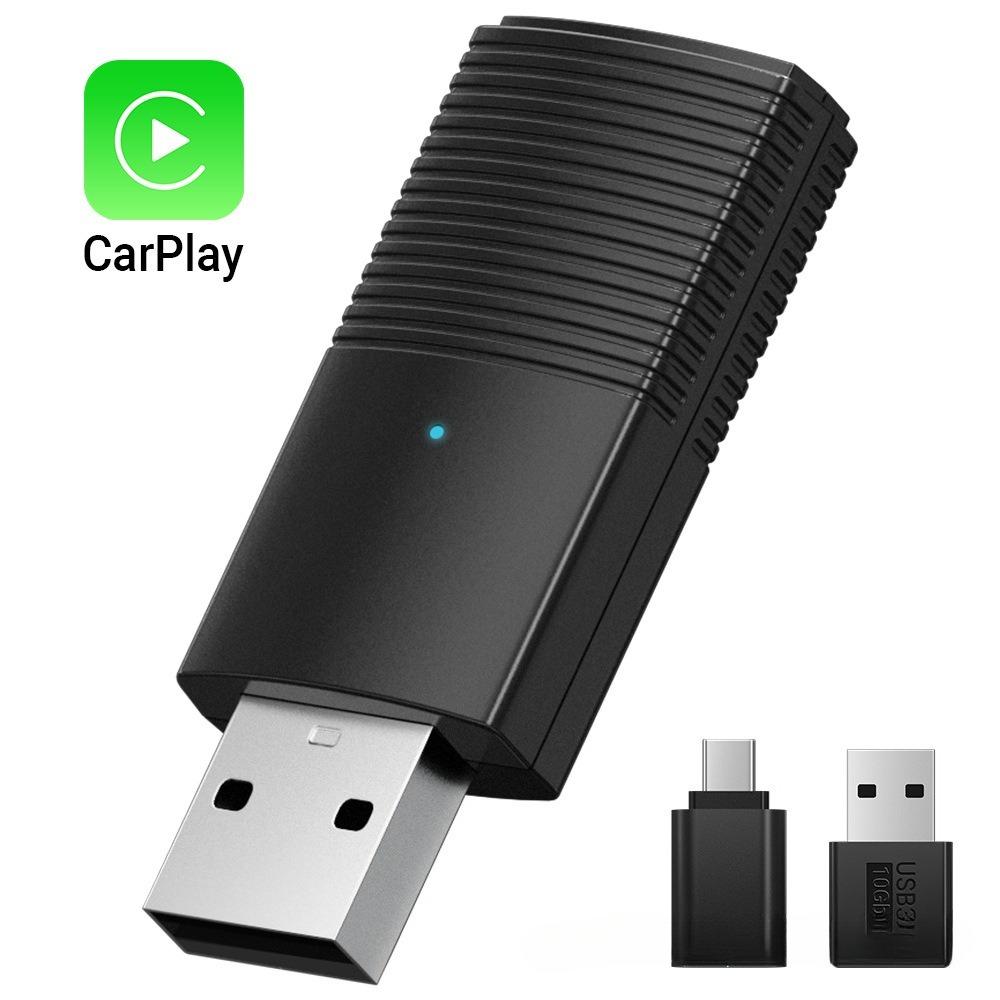 Universal Wireless CarPlay Box Wired to Wireless Module Adapter for All Car Models