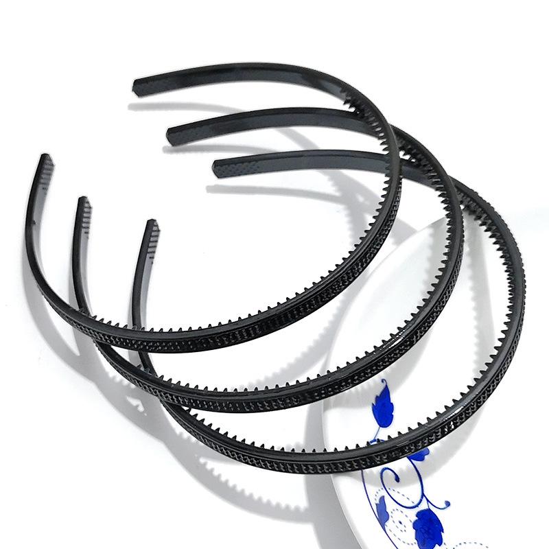 Shiny Multi-Tooth Hair Styling Comb with Color Diamond Hairband