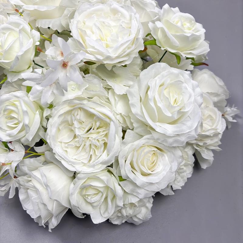 1PC Wedding Flower Wall Decoration Arrangement Supplies Silk Rose Artificial Floral Row Decor Wed Arch Backdrop arrange