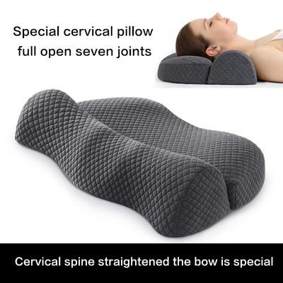 Servikal Yastık, Hafızalı Köpük Kontur Yastık, Yan Yatanlar İçin Yatak Yastıkları Ergonomik Ortopedik Uyku Yastığı