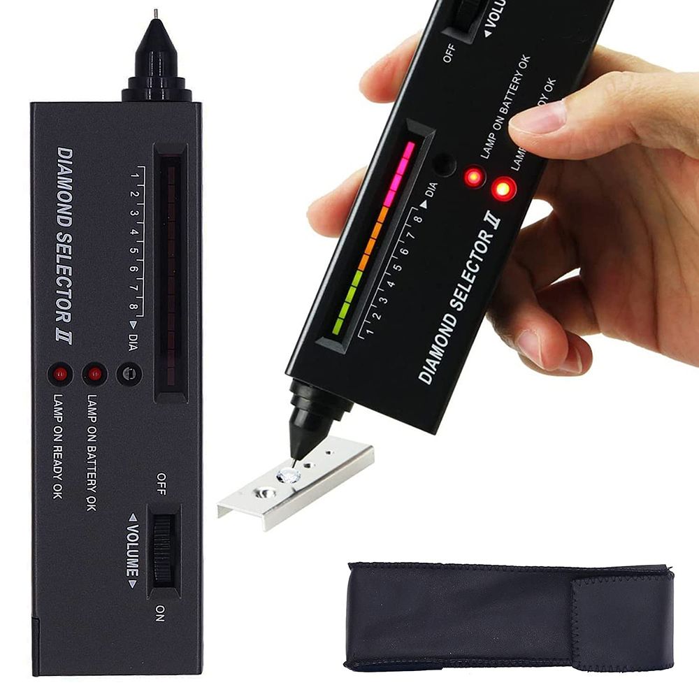 Diamond Indicator Jewelry Diamond Tester Tool Diamond Tester Pen Jewelry Watcher Tool Gem Selector