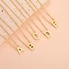 Cazador Stainless Steel A-Z Initial Letter Necklace for Women Alphabet Choker Chain Jewelry Birthday Gifts New Trend 2026