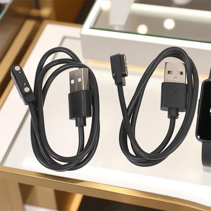 Universal Smart Watch Charger Cord Magnetic Charging Cable 2 Pin 4 Pin USB Charger For Smart Watch Charging Cable