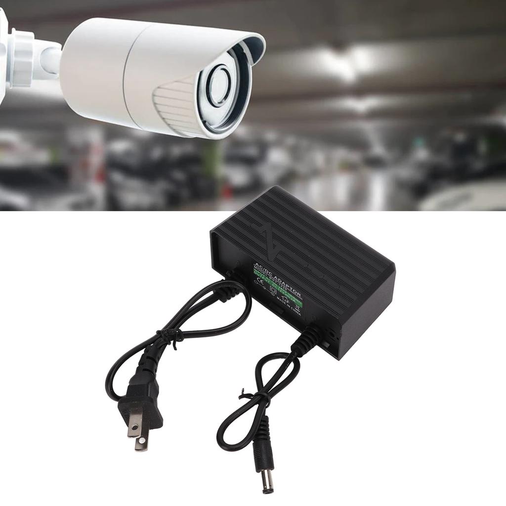 12V 2A Power Supply Outdoor Waterproof Lightning Protection AC100‑240V for Monitor