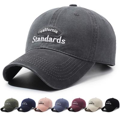 Men Embroidered Letter Hat Spring Summer Baseball Cap Women Outdoor Couple Cap
