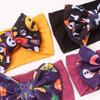 Halloween Day Hair Accessories Children's Pumpkin Headband Skull Head Ribbon Bow Nylon Headband Baby Headband