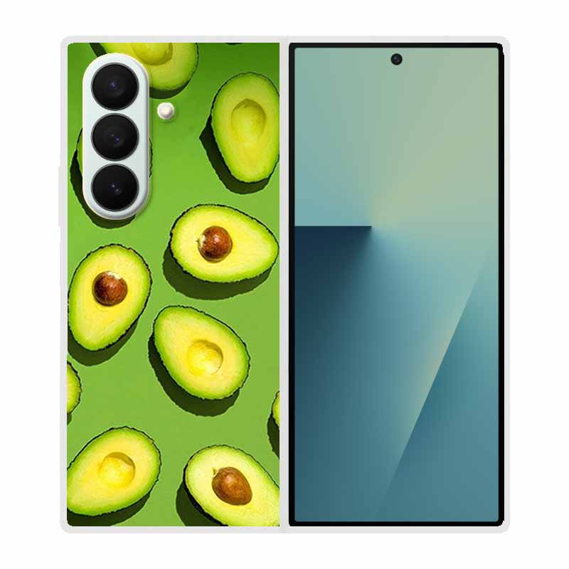 Etui Na Samsung Galaxy Fold 7 Etui Fajne Kosmiczne Zwierzęta Przezroczyste Twarde Etui Na Telefon Na Galaxy Z Fold7 5G 2025 Tylna Pokrywa Z fold7 Capa